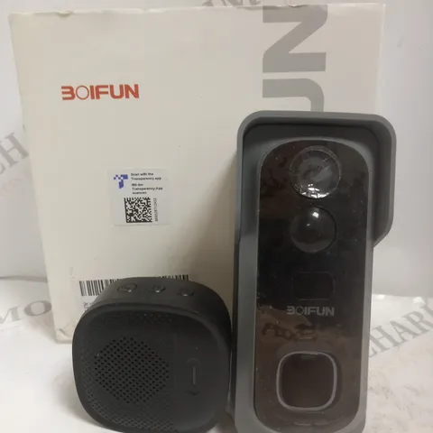 BOXED BOIFUN WIRELESS VIDEO DOORBELL