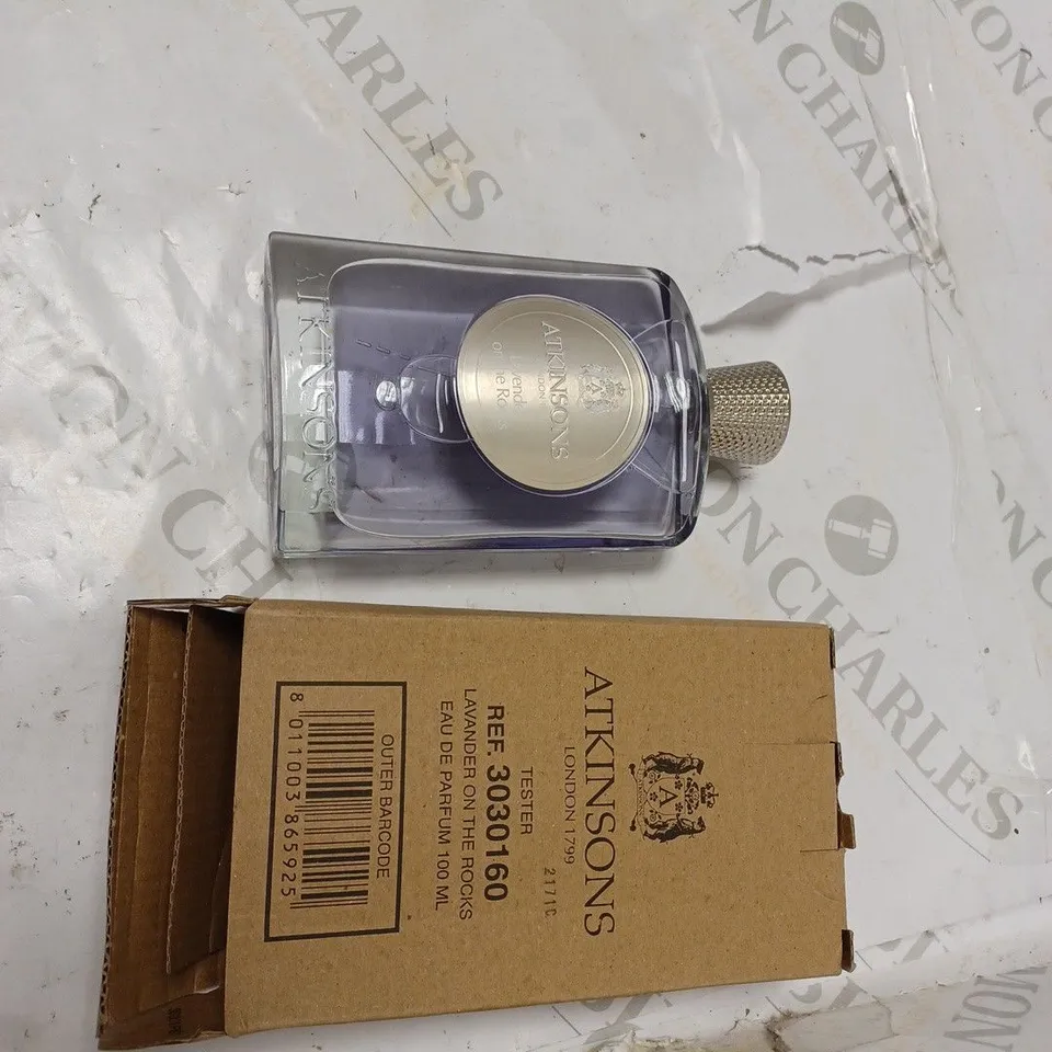 ATKINSONS LONDON 1799 LAVANDER ON THE ROCKS 100ML