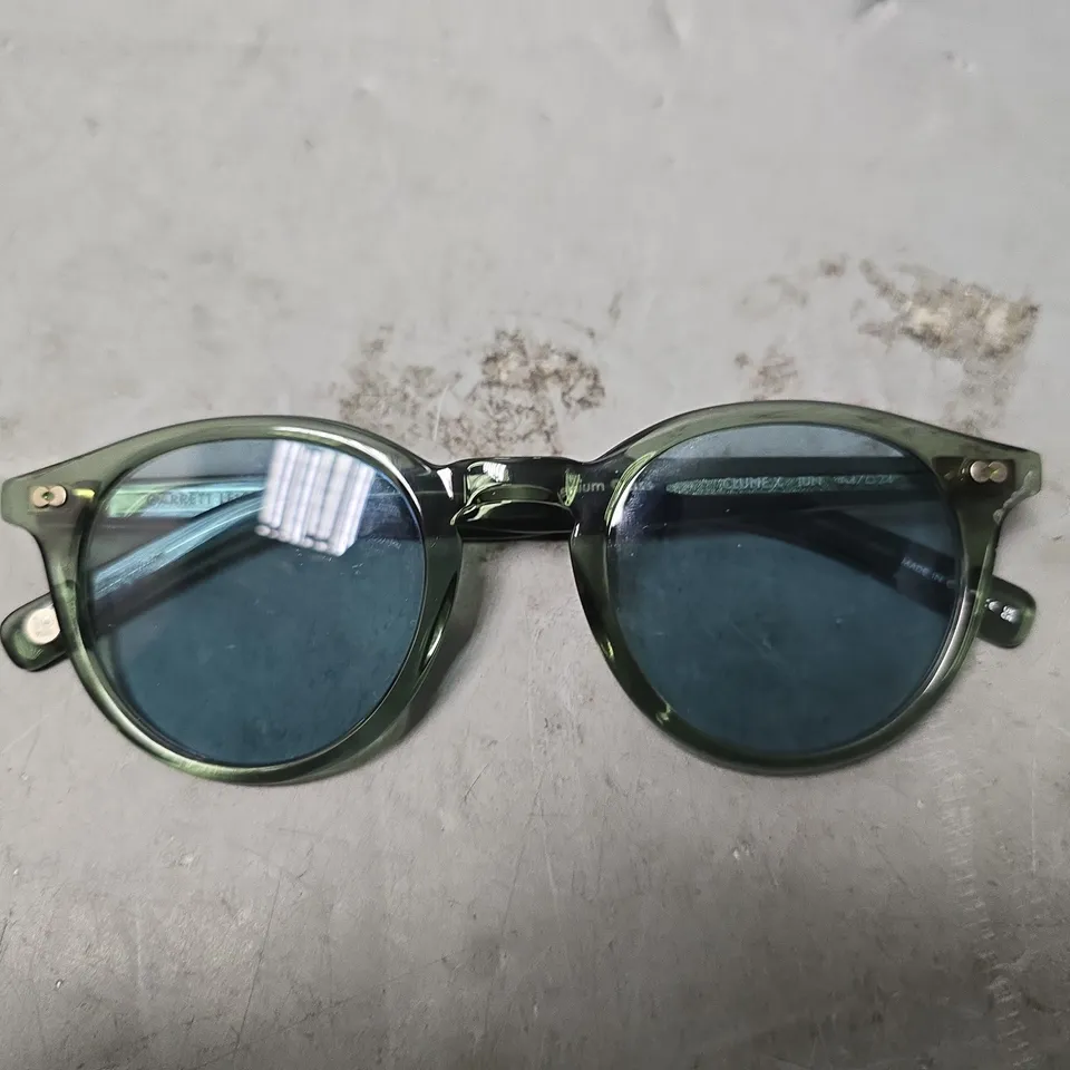 GARRETT LEIGHT CLUNE X SUN JUNIPER/PURE BLUE SUNGLASSES