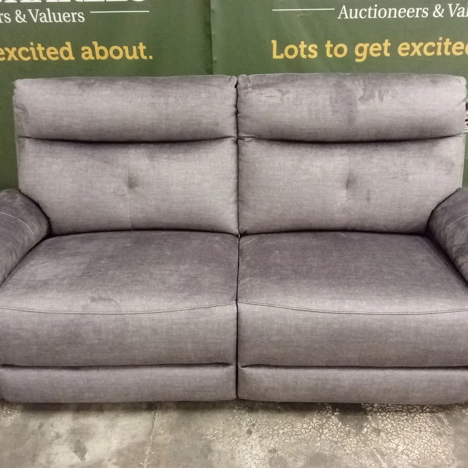 IVANA 3 SEATER FABRIC POWER RECLINER SOFA WITH USB CHARGING AND STORAGE RRP £1199