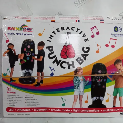RAINBOW INTERACTIVE PUNCH BAG