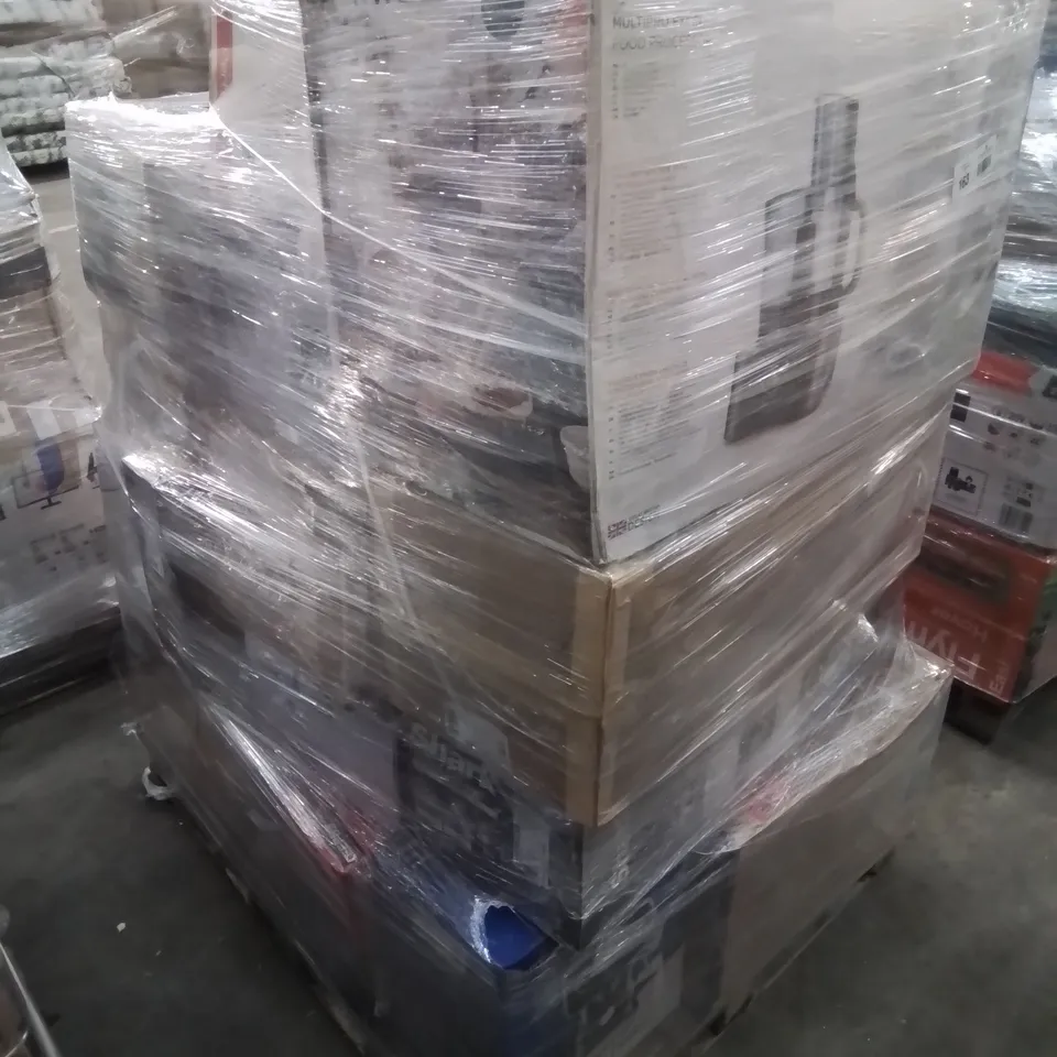 PALLET OF APPROXIMATELY 23 UNPROCESSED RAW RETURN HOUSEHOLD AND ELECTRICAL GOODS TO INCLUDE;