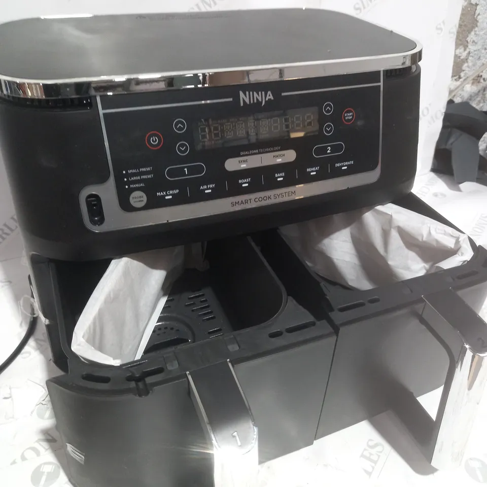 OUTLET NINJA FOODI MAX 9.5L DUAL ZONE SMART COOK AF451UK