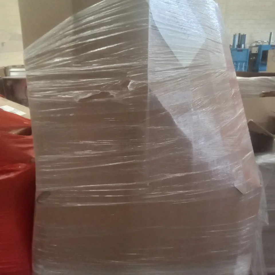 PALLET OF ASSORTED ITEMS INCLUDING AIR MULTIPLIER TOWER FAN, HOLLYWOOD MAKEUP MIRROR, RICE COOKER