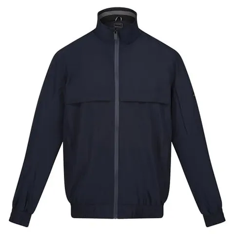 REGATTA MEN'S BREATHABLE SHOREBAY WATERPROOF JACKET NAVY SIZE XL
