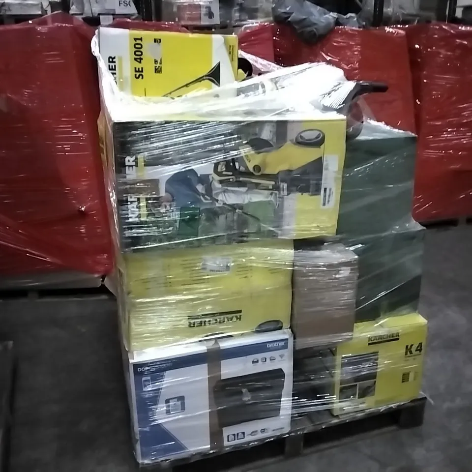 PALLET OF APPROXIMATELY 18 UNPROCESSED RAW RETURN HOUSEHOLD AND ELECTRICAL GOODS TO INCLUDE;