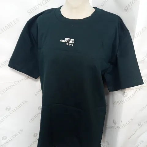 304 MENS PRINTED TSHIRT IN FOREST GREEN SIZE S