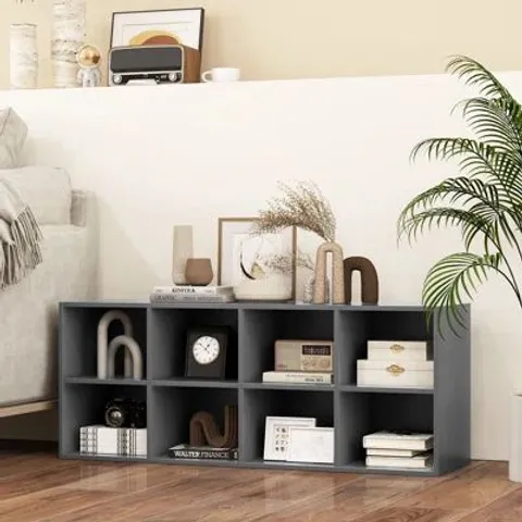 BOXED 8 PAIR SHOE STORAGE BENCH 