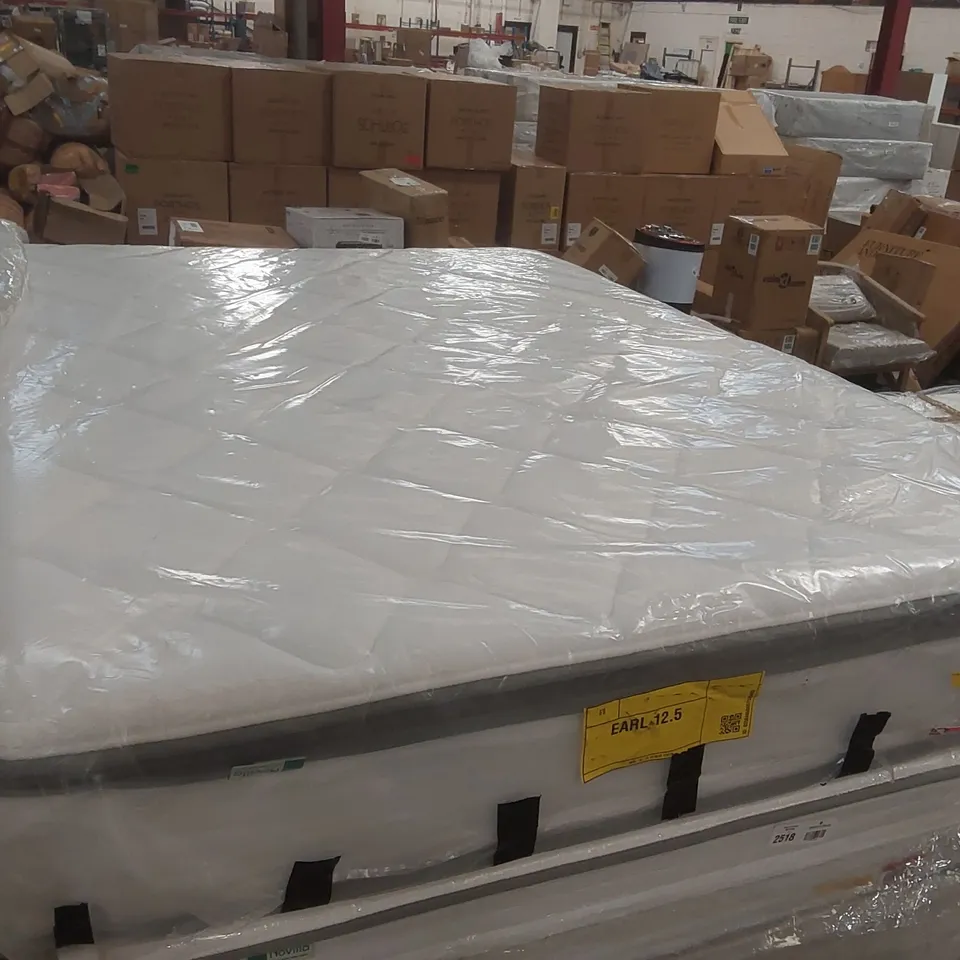 QUALITY BAGGED NOVILLA 25CM MEMORY FOAM POCKET SPRUNG KINGSIZE MATTRESS