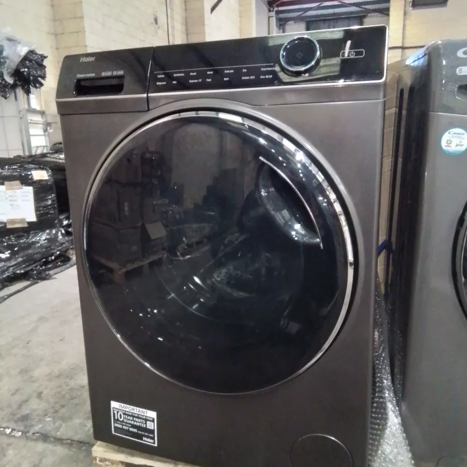 HAIER HWD80-B14979S 8KG / 5KG WASHER DRYER WITH 1400 RPM - GRAPHITE - D RATED [WASH&DRY], A RATED 