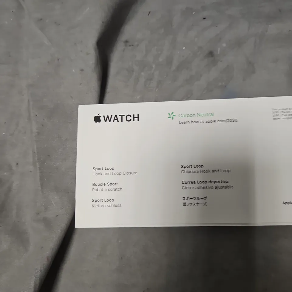 APPLE WATCH SPORT LOOP BAND – STARLIGHT, 45MM