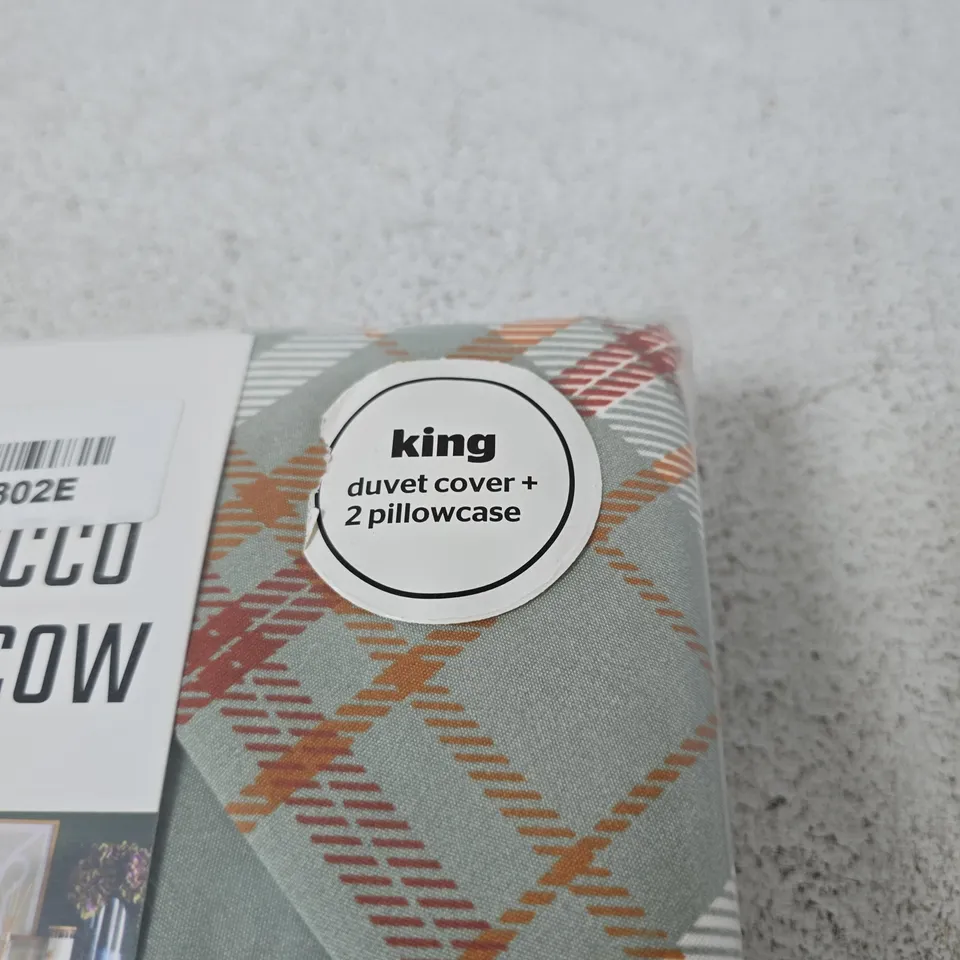 OLIVIA ROCCO HIGHLAND COW KING DUVET COVER SET WITH 2 PILLOWCASES – LUXURY BED LINEN COLLECTION