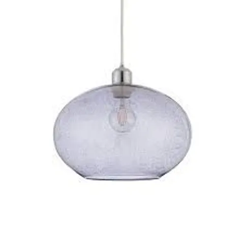 BRAND NEW BOXED DIMITRI EASY FIT PENDANT SHADE - GREY - SHADE ONLY
