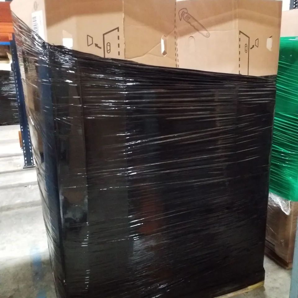 PALLET CONTAINING ASSORTED PRODUCTS INCLUDING ECOHEATER, ROLLER BLIND, COFFEE MACHINE, BODY COMPOSITION SCALE, METAL FRAME LIGHTS & ELECTRIC HEATING BLANKET 