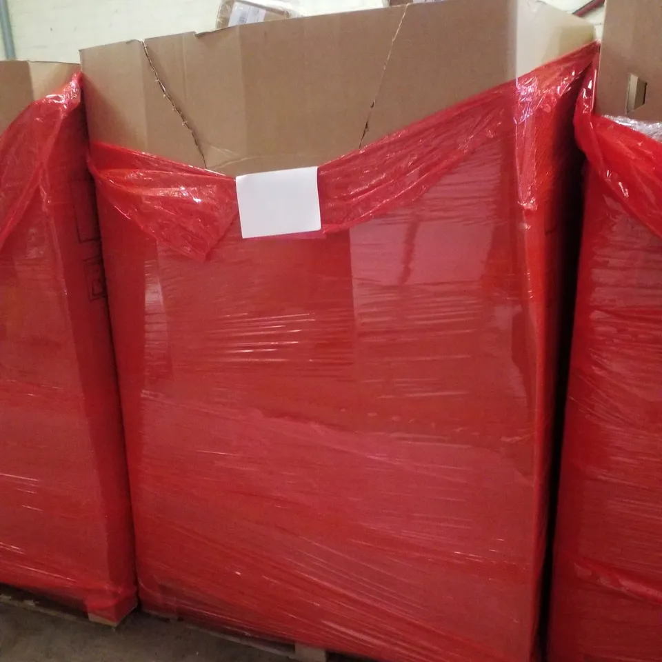 PALLET CONTAINING ASSORTED PRODUCTS INCLUDING MULTIFUNCTIONAL FOLDABLE TOILET, ELECTRIC FAN HEATER, PUZZLE BOARD, CLOTHES AIRER & PET HAIR DRYER BOX