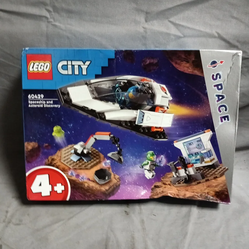 BOXED LEGO CITY SPACESHIP AND ASTEROID DISCOVERY - 60429