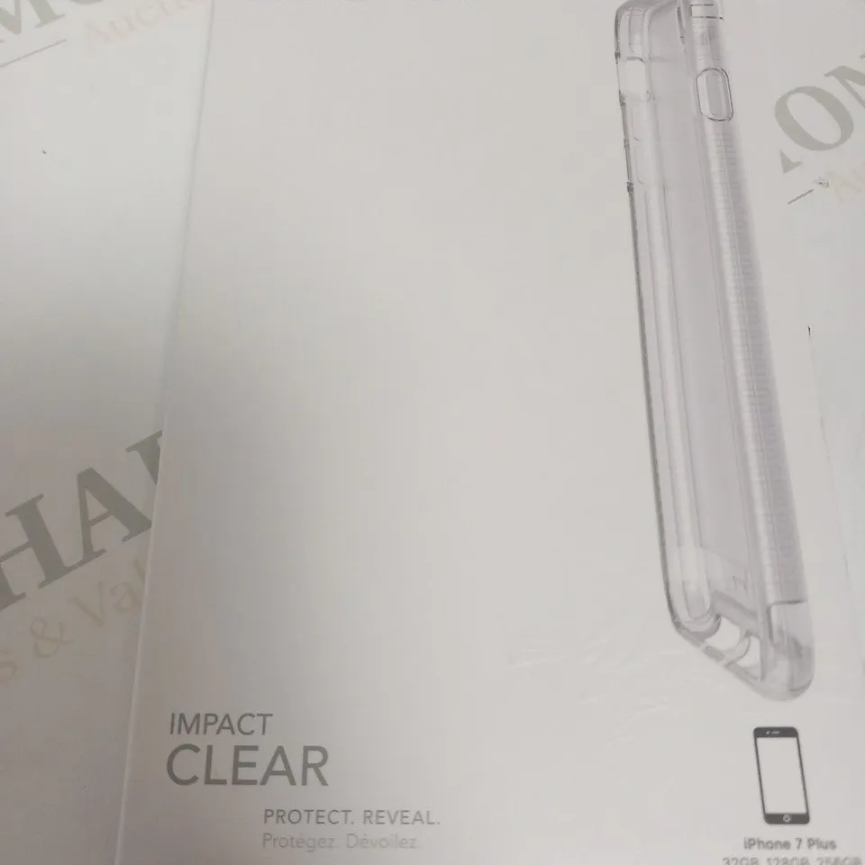 10 BRAND NEW BOXED TECH 21 IMPACT CLEAR PROTECT REVEAL PHONE CASES FOR IPHONE 7 PLUS
