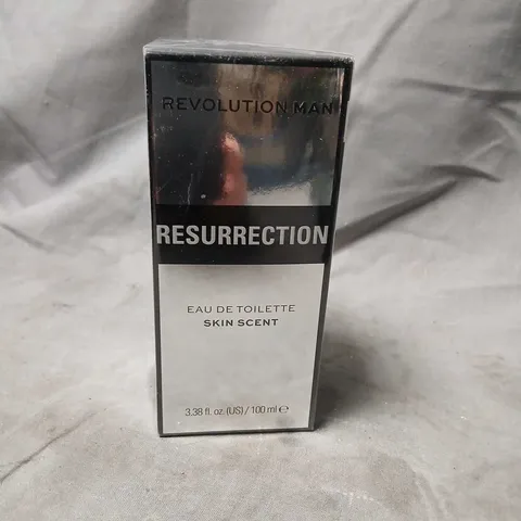 BOXED AND SEALED REVOLUTION MAN RESURRECTION EAU DE TOILETTE SKIN SCENT 100ML