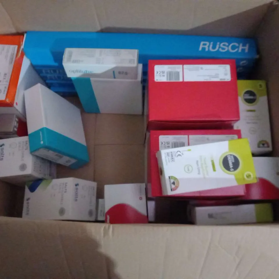 APPROXIMATELY 40 BOXES OF ASSORTED MEDICAL SUPPLIES TO INCLUDE; GREAT BEAR, COLORPLAST, UGOFIX, WYCATH AND LINC MEDICAL