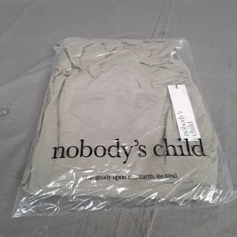 SEALED NOBODYS CHILD HENRI MIDI DRESS IN GREEN - UK 12 