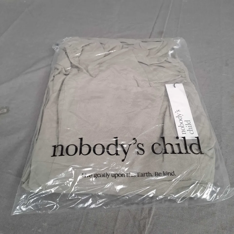 SEALED NOBODYS CHILD HENRI MIDI DRESS IN GREEN - UK 12 