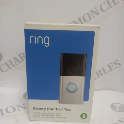 BOXED SEALED RING BATTERY DOORBELL PLUS