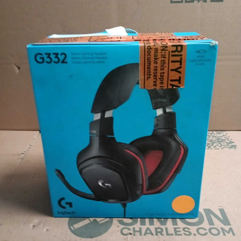 LOGITECH G332 GAMING HEADSET – WIRED