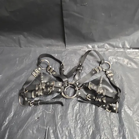 BROKE BOUTIQUE STACKED BRA IN BLACK - ADJUSTABLE