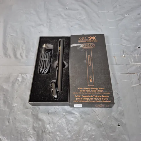 BOXED GLO24K 6-IN-1 BEAUTY THERAPY WAND