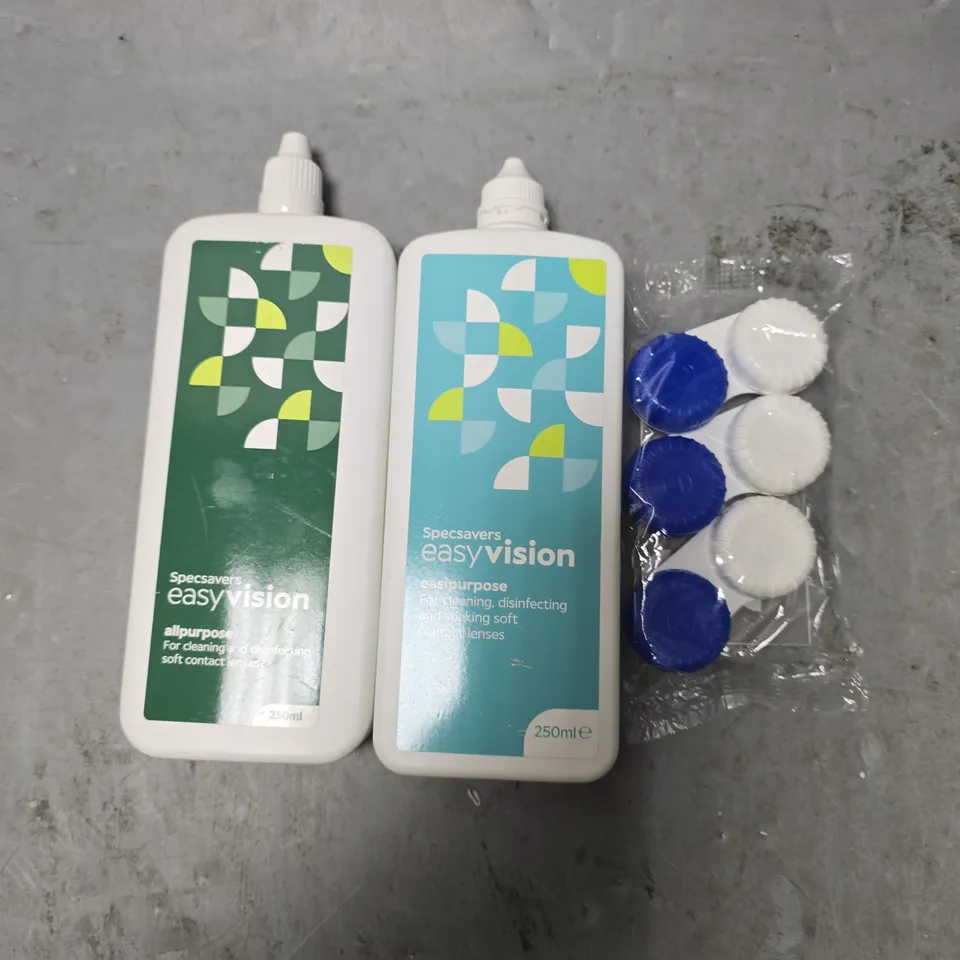 APPROXIMATELY 15 ASSORTED CONTACT LENS SOLUTION PRODUCTS - COLLECTION ONLY 