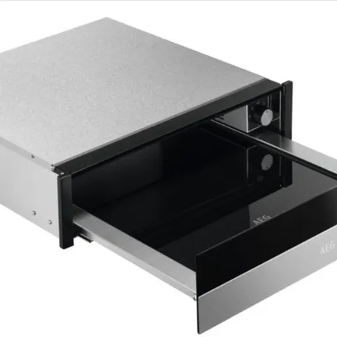 AEG KDK911424M 14CM WARMING DRAWER – BLACK GLASS & ST/STEEL