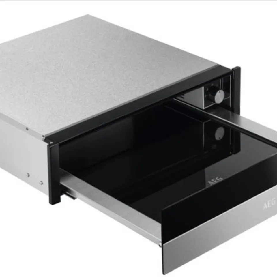 AEG KDK911424M 14CM WARMING DRAWER – BLACK GLASS & ST/STEEL