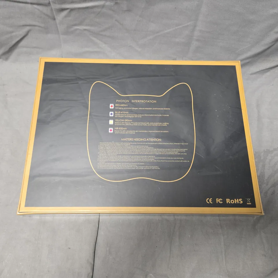 BOXED AND SEALED VHIPU FM-01 LED FACIAL MASK – SKIN REJUVENATION DEVICE