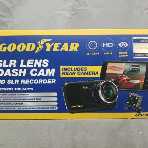 BOXED GOOD YEAR SLR LENS DASH CAM