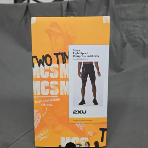 BOXED MENS LIGHT SPEED COMPRESSION SHORTS SIZE M