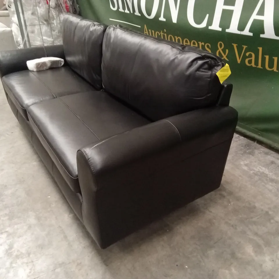 BAILEY 4 SEATER LEATHER SOFA RRP £749