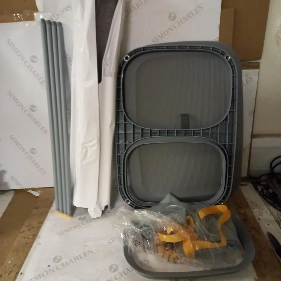 JOSEPH JOSEPH TOTA 90-LITRE LAUNDRY SEPARATION BASKET - GREY