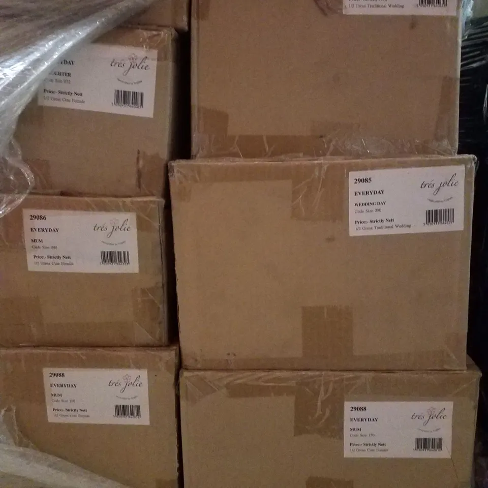 PALLET CONTAINING LARGE QUANTITY OF ASSORTED GREETINGS CARDS