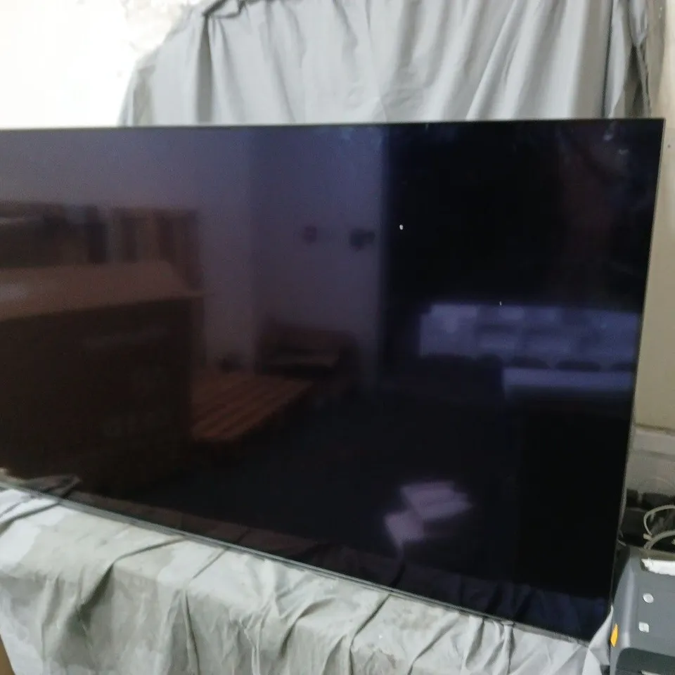 HISENSE 55" OLED TV MODEL H55A85 - NO POWER LEAD OR REMOTE 