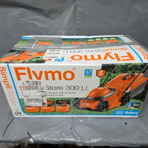 FLYMO SIMPLISTORE 300R LI CORDLESS LAWNMOWER