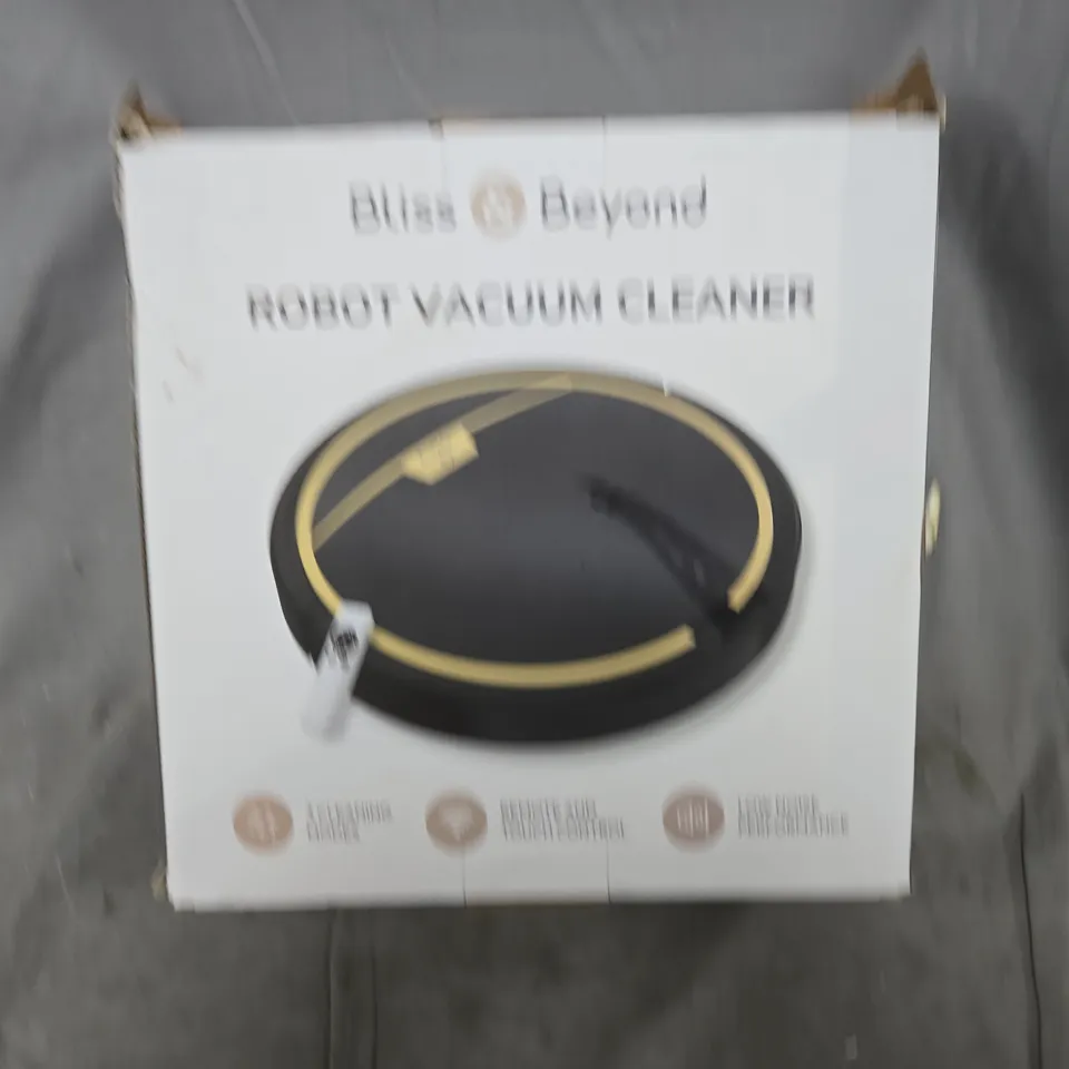 BLISS BEYOND ROBOT VACUUM CLEANER – BOXED