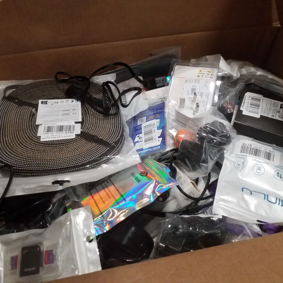 PALLET CONTAINING ASSORTED PRODUCTS INCLUDING CABLES, CANDLES & GARDEN PRODUCTS