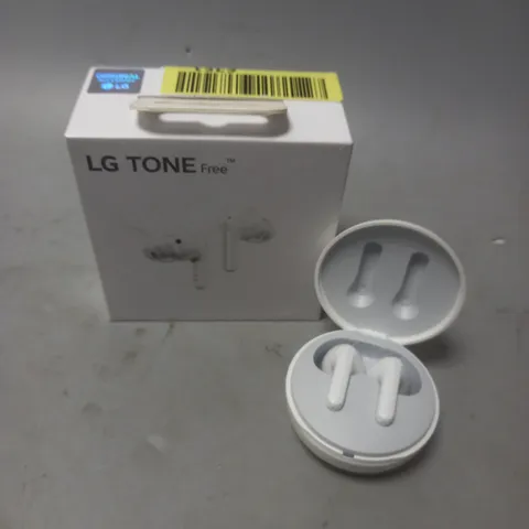 BOXED LG TONE FREE EARBUDS WHITE TONE-FP3W