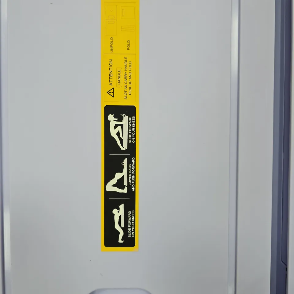 FOLDABLE MINI EXERCISE MACHINE WITH PURPLE EXERCISE MAT – HOME GYM EQUIPMENT