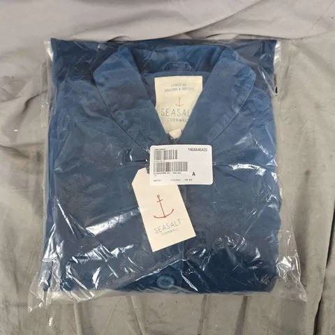 BAGGED SEASALT CORNWALL BRIGHTWORK JACKET IN BLUE - SIZE 16