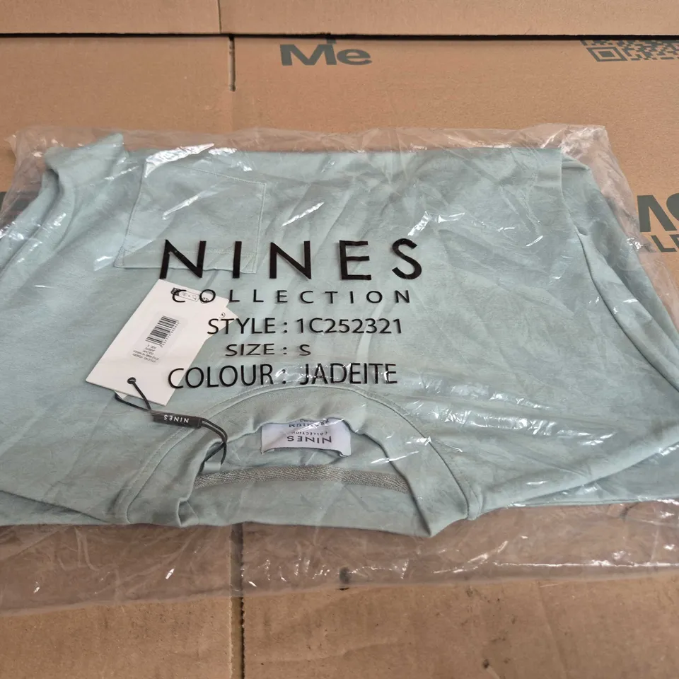NINES COLLECTION TOP – JADEITE – UK SIZE S