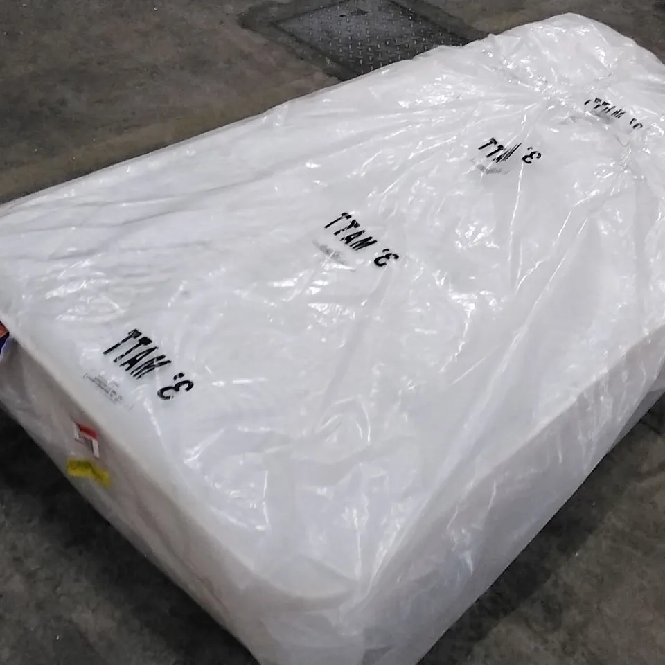 QUALITY BAGGED REFLEX PLUS POCKET SPRUNG 1000 SINGLE 4' MATTRESS 