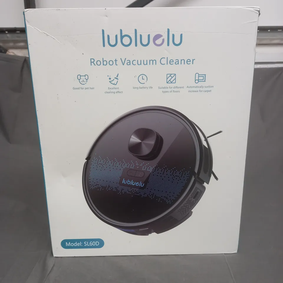 BOXED LUBLUOLU SL60D ROBOT VACUUM CLEANER 