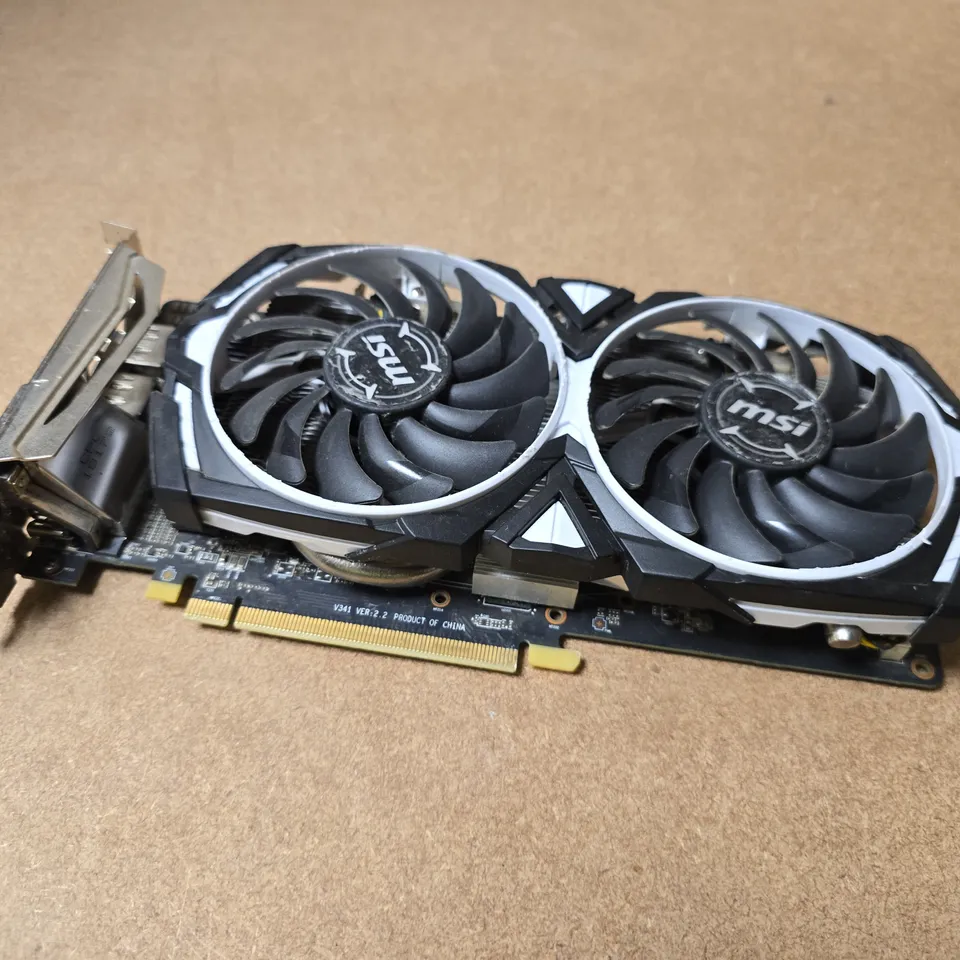 MSI PCIE GRAPHICS CARD WITH DUAL FANS