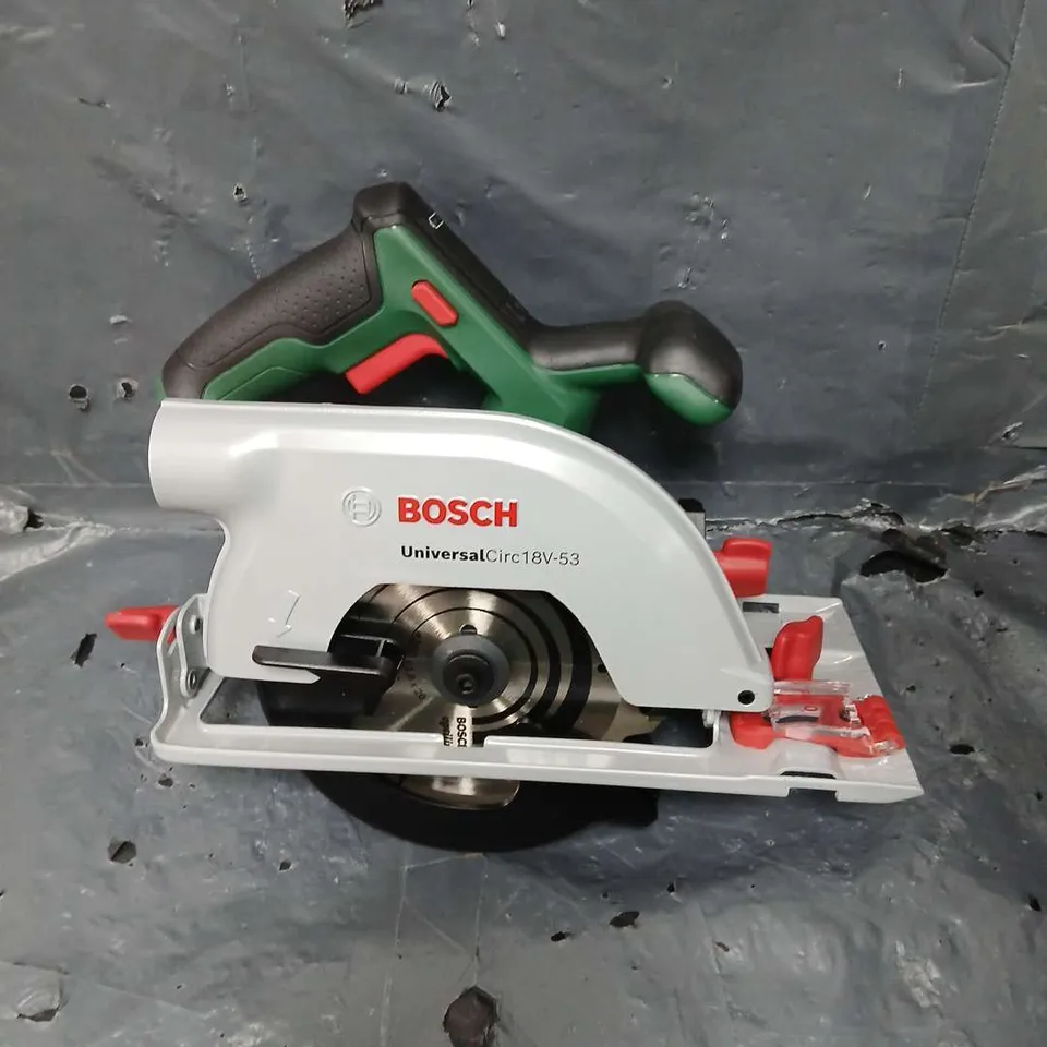 BOXED BOSCH UNIVERSAL CIRC 18V-53 CORDLESS CIRCULAR SAW 